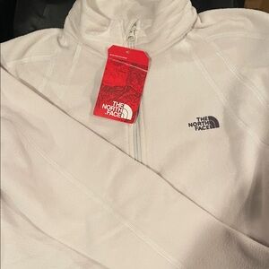The North Face Ivory Fleece Full Zip Jacket